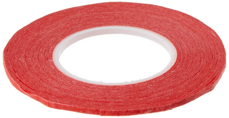 Headline Sign 73163 Graphic Art Tape, Red, 1/16-Inch Wide, 603 Inches Long, Made in USA - Image 1